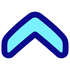 Chevron Arrow Up Icon from Plump Pop Set
