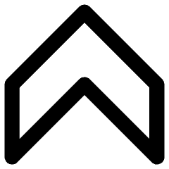 Chevron Arrow Up Icon from Core Remix Set