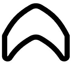 Chevron Arrow Up Icon from Flex Line Set