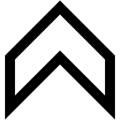 Chevron Arrow Up Icon from Sharp Line Set