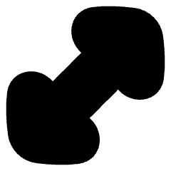 Thick Arrow Diagonal 1 Icon from Flex Solid Set