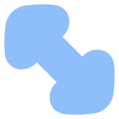 Thick Arrow Diagonal 2 Icon from Flex Flat Set