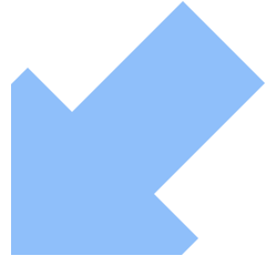 Thick Arrow Diagonal Bottom Left Large Icon from Sharp Flat Set