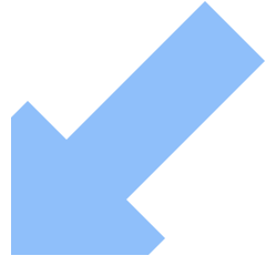 Thick Arrow Diagonal Bottom Left Icon from Sharp Flat Set