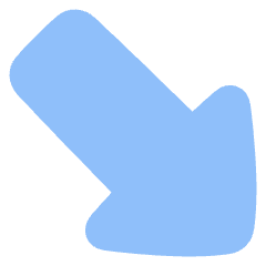Thick Arrow Diagonal Bottom Right Icon from Plump Flat Set