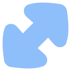 Thick Arrow Diagonal Large 1 Icon from Flex Flat Set