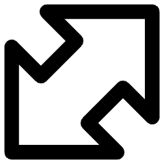 Thick Arrow Diagonal Large 1 Icon from Core Remix Set
