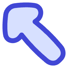 Thick Arrow Diagonal Upper Left Icon from Flex Duo Set