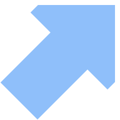 Thick Arrow Diagonal Upper Right Large Icon from Sharp Flat Set