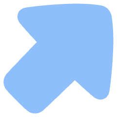 Thick Arrow Diagonal Upper Right Large Icon from Plump Flat Set