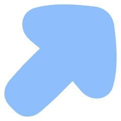 Thick Arrow Diagonal Upper Right Large Icon from Flex Flat Set
