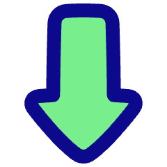 Thick Arrow Down Icon from Plump Pop Set