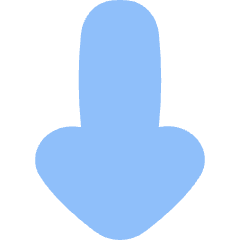 Thick Arrow Down Icon from Flex Flat Set