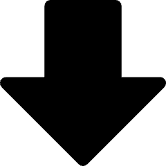 Thick Arrow Down Large Icon from Core Solid Set