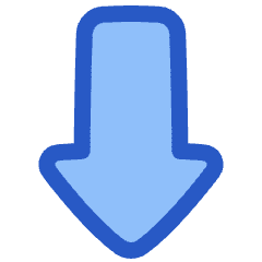 Thick Arrow Down Icon from Plump Duo Set