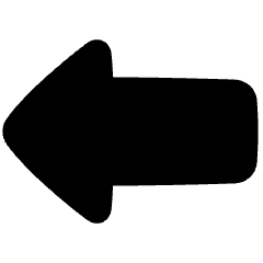 Thick Arrow Left Icon from Plump Solid Set