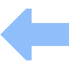 Thick Arrow Left Icon from Sharp Flat Set