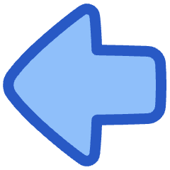 Thick Arrow Left Large Icon from Plump Duo Set