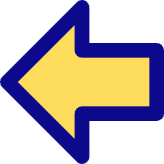 Thick Arrow Left Large Icon from Core Pop Set