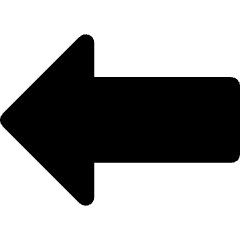 Thick Arrow Left Icon from Core Solid Set