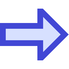 Thick Arrow Right Icon from Sharp Duo Set