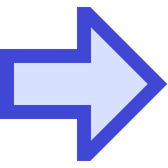 Thick Arrow Right Large Icon from Sharp Duo Set