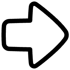 Thick Arrow Right Large Icon from Plump Line Set