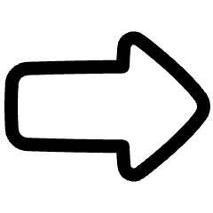 Thick Arrow Right Icon from Plump Line Set