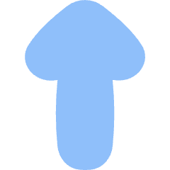 Thick Arrow Up Icon from Flex Flat Set