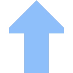 Thick Arrow Up Icon from Sharp Flat Set