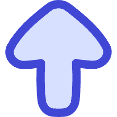 Thick Arrow Up Large Icon from Flex Duo Set