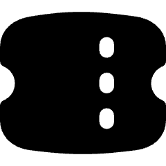 Ticket 1 Icon from Flex Solid Set