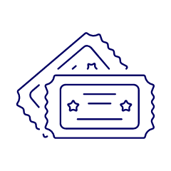 Ticket Illustration from UX Line Set