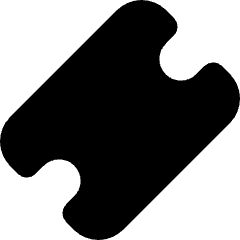 Ticket Icon from Micro Solid Set