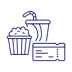 Ticket Entertainment Illustration from UX Line Set