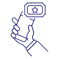 Ticket Reserved 1 Illustration from UX Line Set