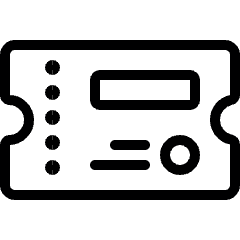 Ticket Icon from Ultimate Light Set