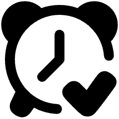 Alarm Check On Icon from Plump Remix Set