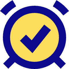 Alarm Check On Icon from Sharp Pop Set