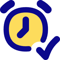 Alarm Check On Icon from Flex Pop Set