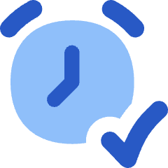 Alarm Check On Icon from Flex Flat Set