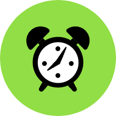 Alarm Clock Icon from Kameleon Pop Set