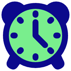 Alarm Clock Icon from Plump Pop Set