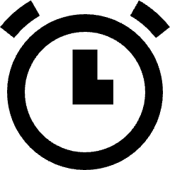 Alarm Clock Icon from Sharp Remix Set