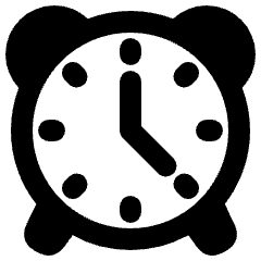 Alarm Clock Icon from Plump Remix Set