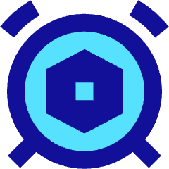 Alarm Clock Setting Bolt Nut Icon from Sharp Pop Set