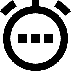 Alarm Settings Options Icon from Sharp Remix Set