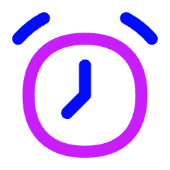 Alarm Solo Icon from Flex Neon Set