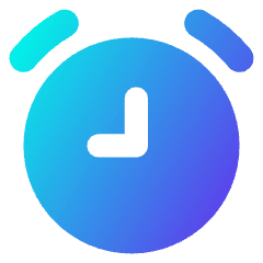 Alarm Solo Icon from Core Gradient Set