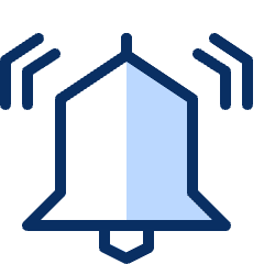 Alarm Sound Icon from Cyber Duotone Set
